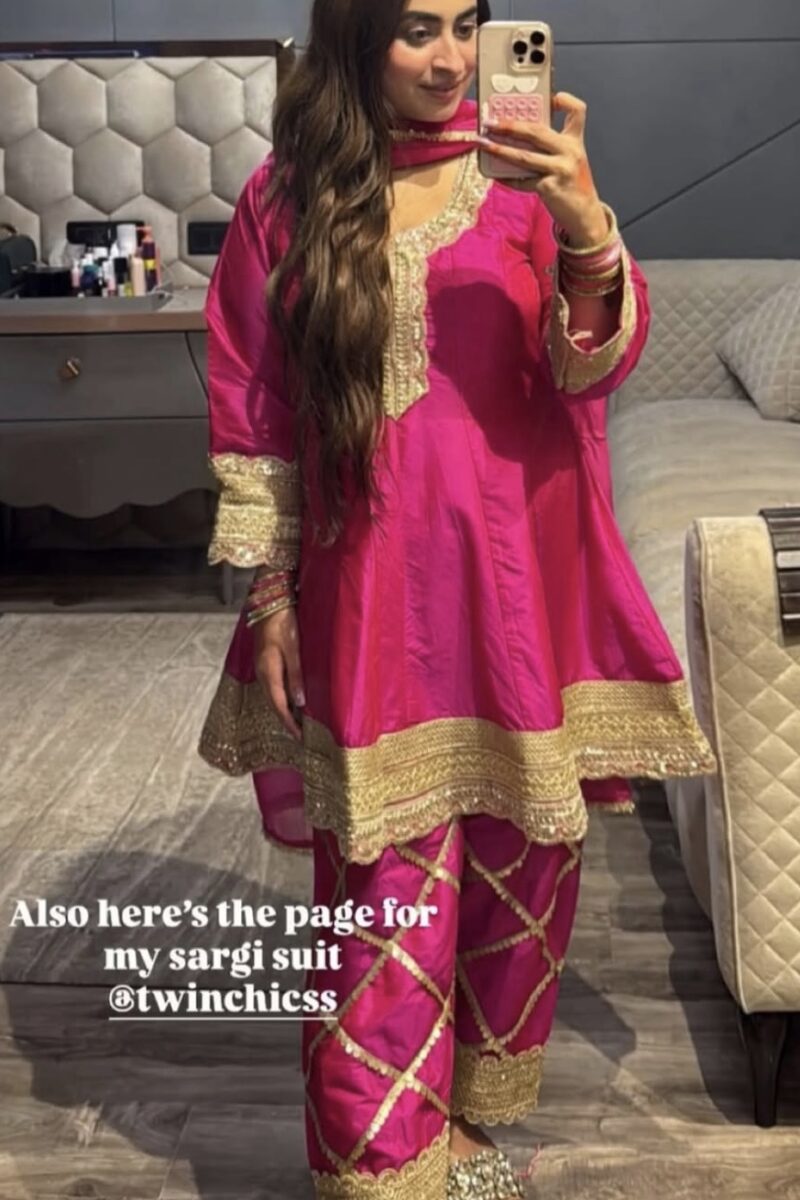 Noor Silk Anarkali Set