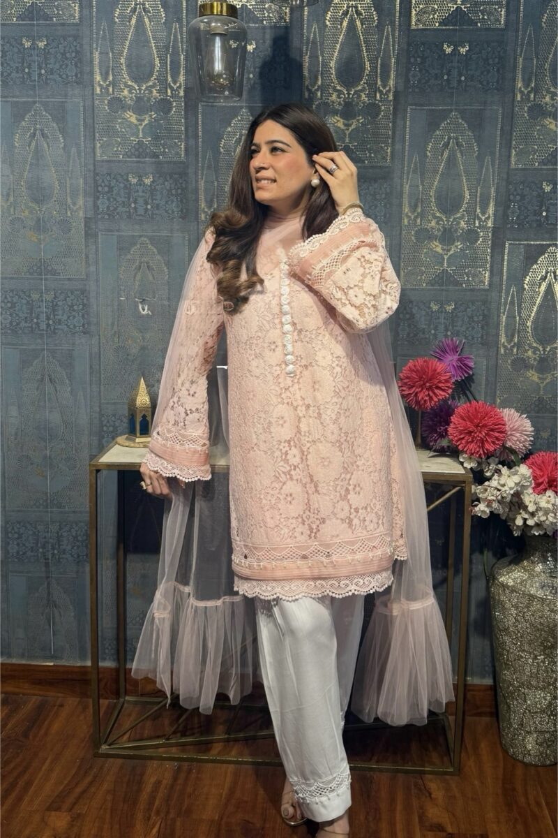 Peach Pakistani Suit