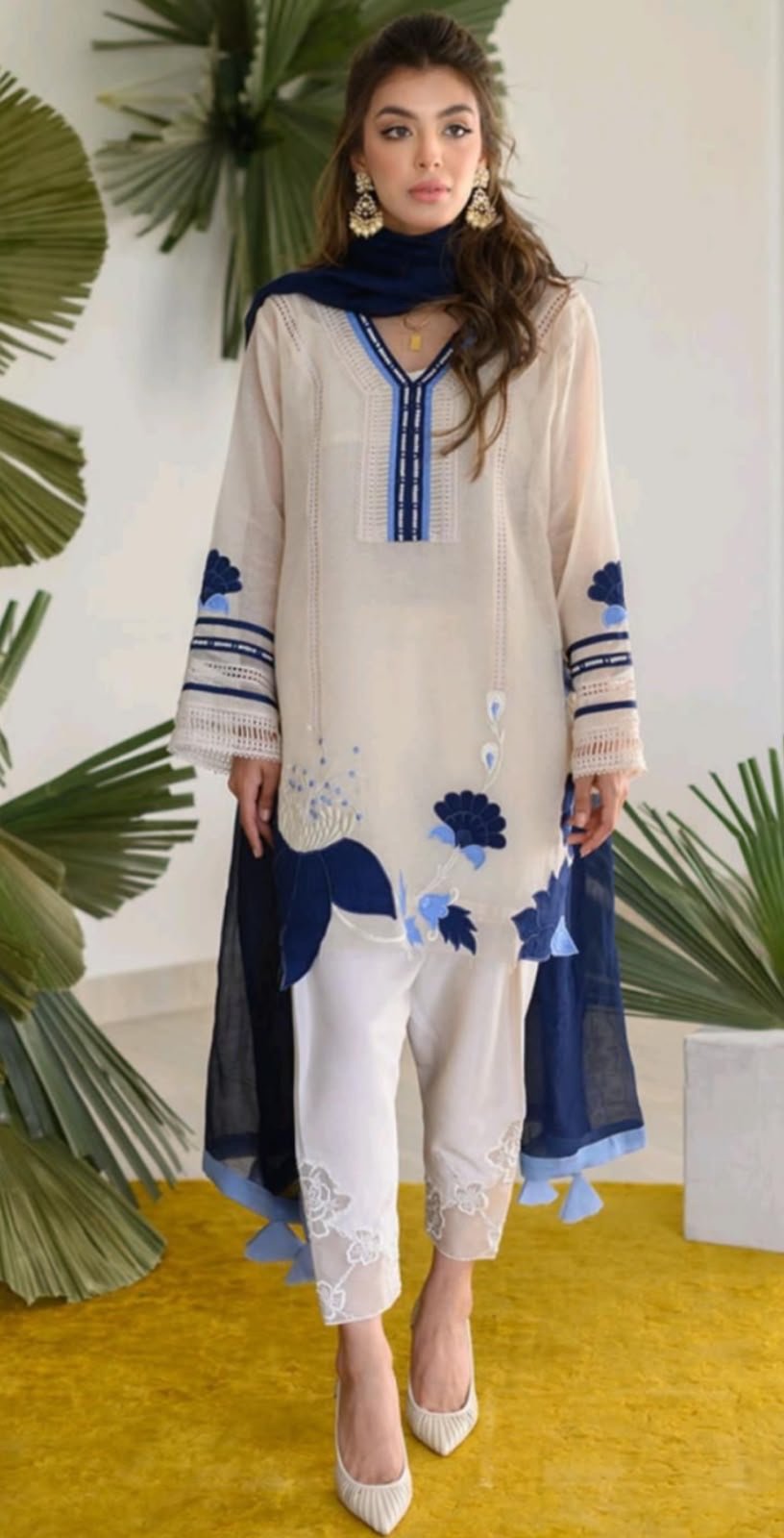 Chanderi Nazakat Suit